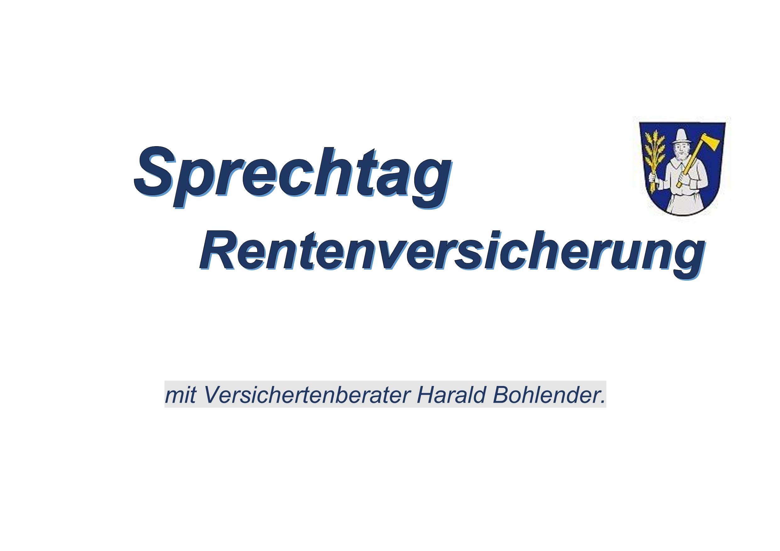 Sprechtag der Deutschen Rentenversicherung Bund